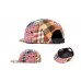 LESS - SQUARE LOGO CAMP CAP (Patchwork Plaid)