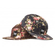 LESS - SQUARE LOGO CAMP CAP (Flower Pattern BB)