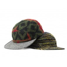 LESS - SLIDE LOGO CAMP CAP (Grey/Brown, Charcoal/Yellow)