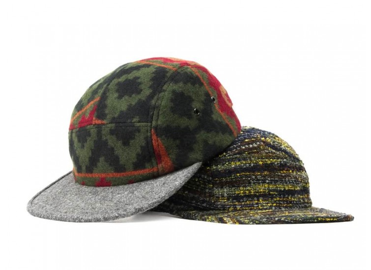 LESS - SLIDE LOGO CAMP CAP (Grey/Brown, Charcoal/Yellow)