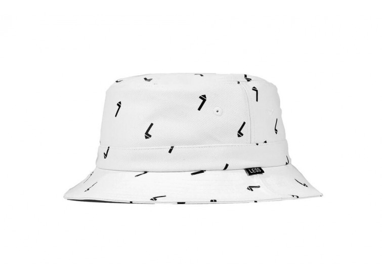 LESS - ALL OVER L PATTERN BUCKET HAT