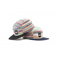 LESS - SQUARE LOGO CAMP CAP (Rainbow)