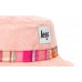 LESS - PATCH WORK BUCKET HAT (Pink/Orange)