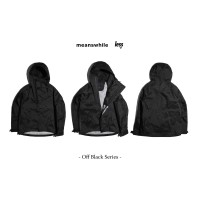  meanswhile x Less - Off Black Series - LS ANORAK