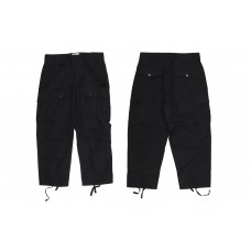 LESS - Multi Pocket Ripstop Pants - Black