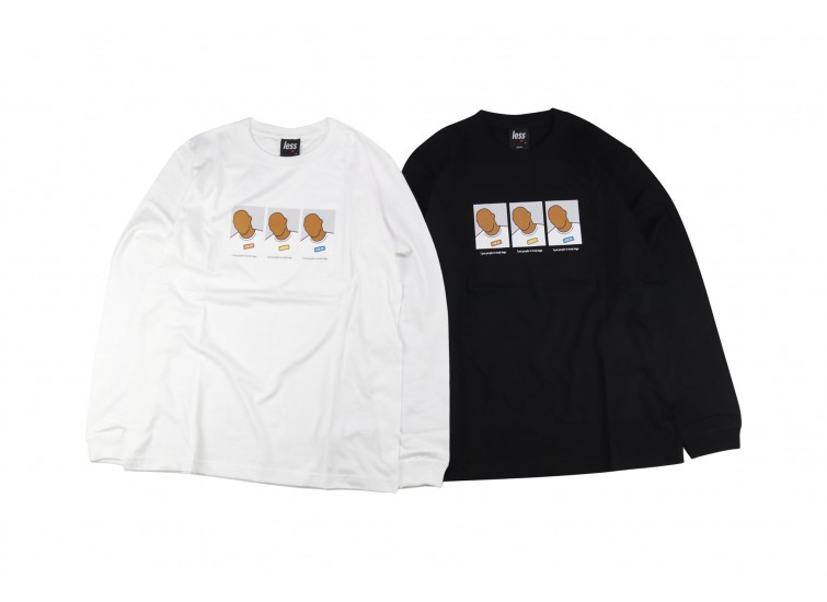 LESS x Rooo Lou - Mike Tyson L/S Tee - Front