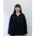 LK240314 Less X Kids Tape Half Zip Pullover Fleece Jacket